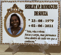Placas em porcelana